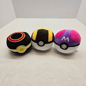 Pokémon Poké Ball Plush Set Ultra Master Luxury Ball WCT 2020
